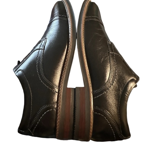 Men’s Nunn Bush Calderone Cap Toe Oxford, Black Leather, Men’s 11 Wide $95 main image 6